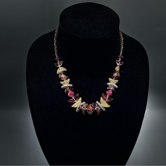 ANTICA Murrina Venezia Murano Italian Glass Necklace - Picture 1 of 10